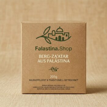 Original Palästinensischer Berg-Za'atar (Wildgepflückt & Traditionell) – 205g
